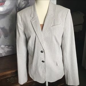 Seersucker blazer